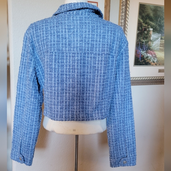 MADDEN BOUCLE CROPPED JACKET - Picture 4 of 10